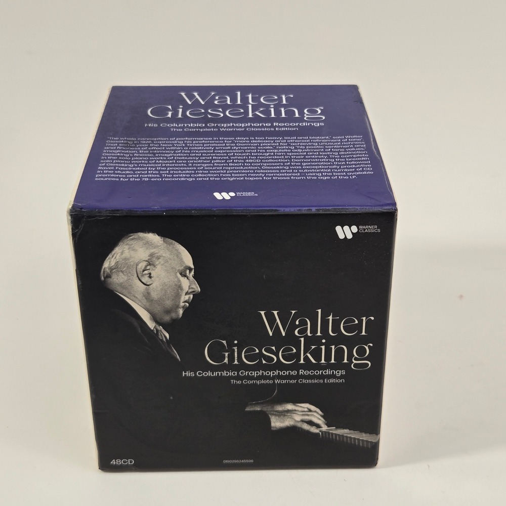 Walter Gieseking Complete Warner Columbia Recordings 48 CD Box Set Classical NM